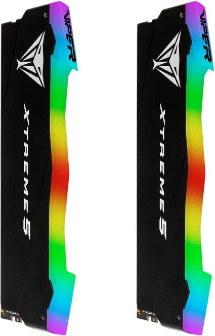 ����������� ������ 32GB DDR5 Patriot Viper Xtreme 5 6400MHz RGB Kit of 2 (PVXR532G64C32K)