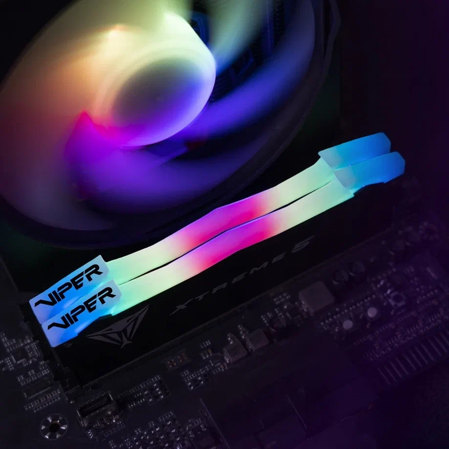 ����������� ������ 32GB DDR5 Patriot Viper Xtreme 5 6400MHz RGB Kit of 2 (PVXR532G64C32K)