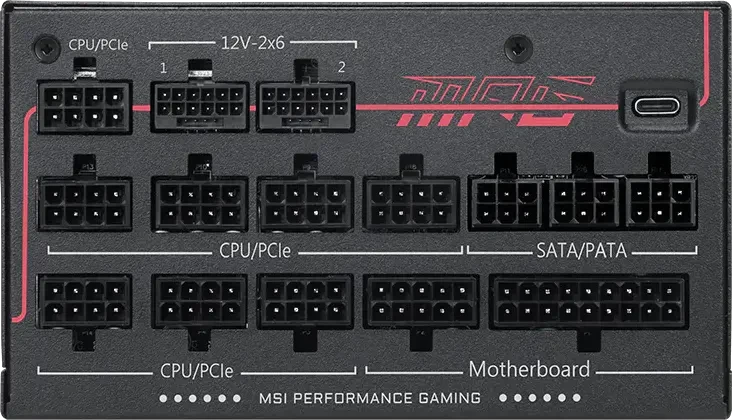 ���� ������� 1300W MSI MPG Ai1300TS PCIE5 (7ZPUB)