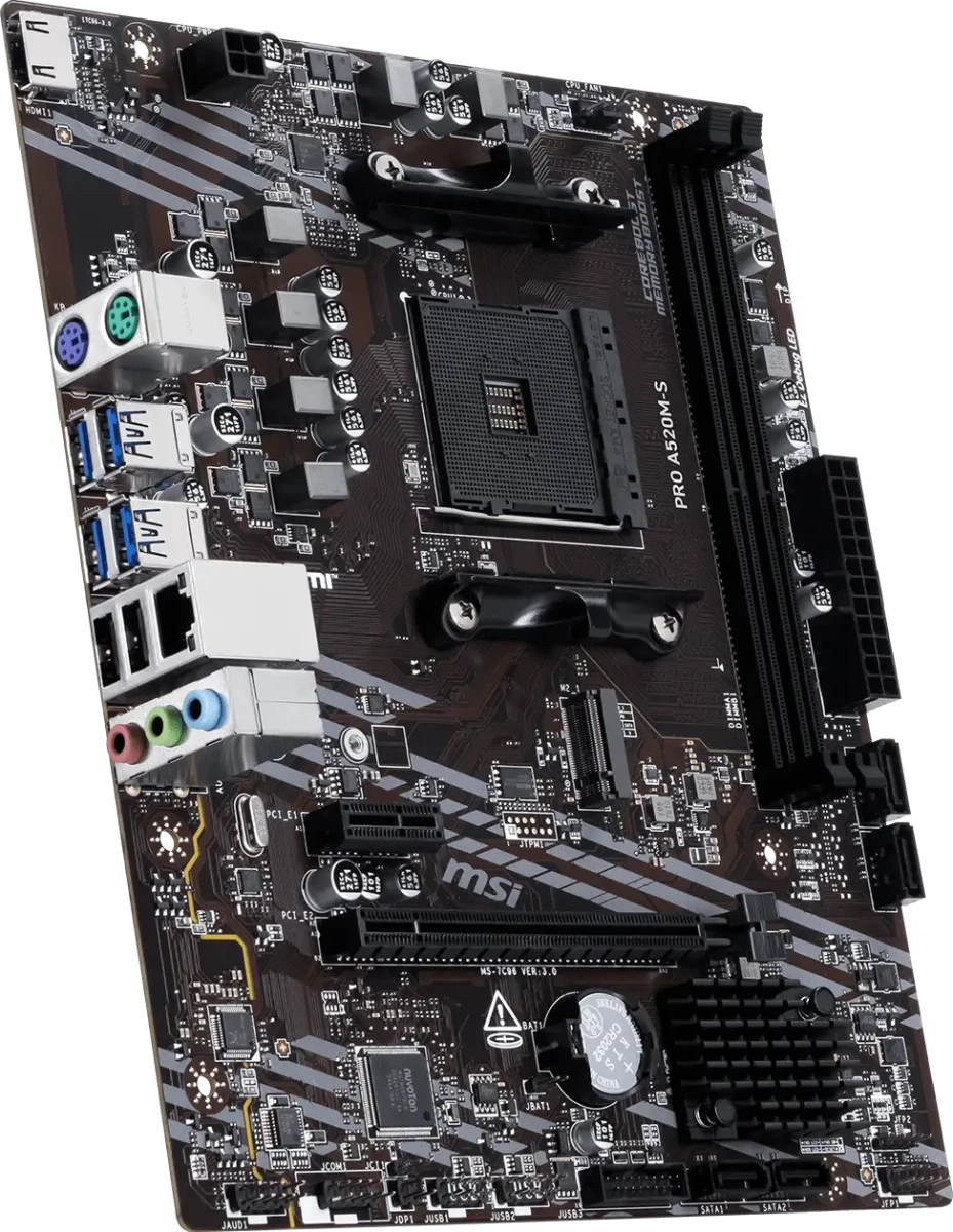 ����������� ����� MSI PRO A520M-S (PRO A520M-S)