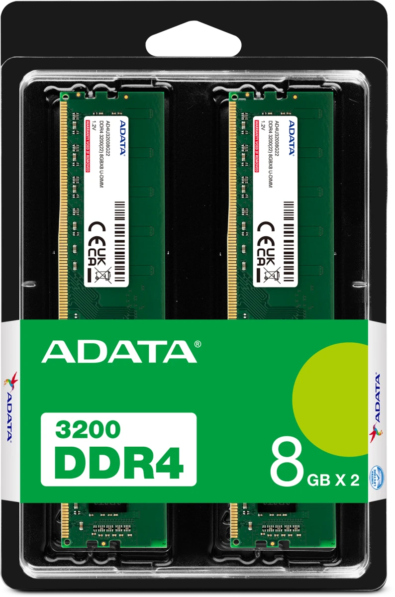 ����������� ������ 16GB DDR4 ADATA Premier 3200MHz Kit of 2 (AD4U32008G22-DTGN)