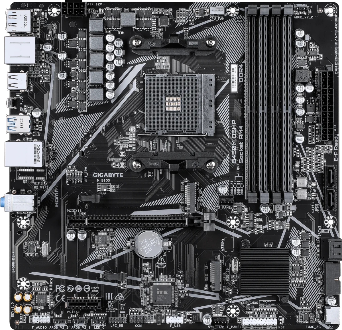 ����������� ����� Gigabyte B450M D3HP (B450M D3HP)