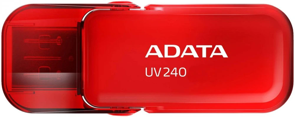 USB Flash ���������� 32GB ADATA UV240 Red (AUV240-32G-RRD)