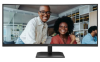 ������� AOC 34" CU34E4CV 1500R, 21:9, VA, UWQHD, 4ms, 350cd, HDMI, DP, USB, USB-C, LAN, SPK, HAS (CU34E4CV)
