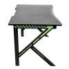   AKRacing GAMING DESK black/green