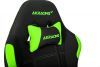 Игровое Кресло AKRacing K7012 black/green