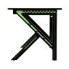   AKRacing GAMING DESK black/green