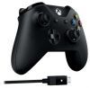  Microsoft Xbox Controller + Cable (4N6-00002) Black