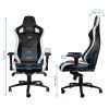   Noblechairs EPIC Real Leather (NBL-RL-EPC-001) black/white/red