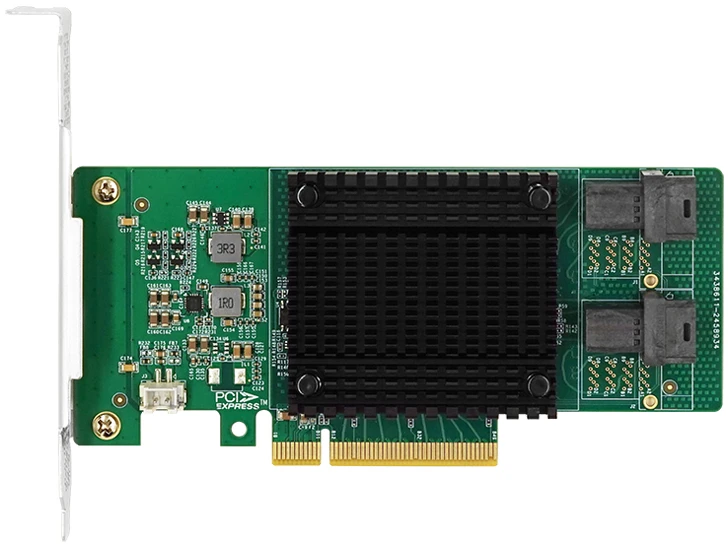������� ������� PCIe3.0 x8 to Dual-port U.2 NVMe (Marvell 88NR2241) LR-LINK (LRNV9441-2IR)