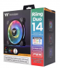 ������� ���������� ��� ������� Thermaltake Riing Duo 14 LED RGB Radiator Fan TT Premium Edition (3-Fan Pack) (CL-F078-PL14SW-A)